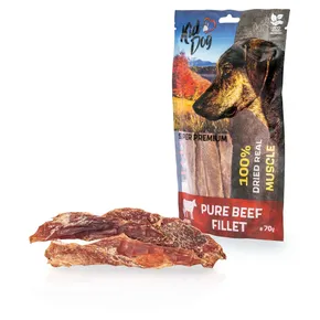 KIDDOG SUPER PREMIUM 100% hovädzie čisté svalové mäso bez prísad 70 g